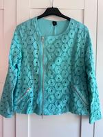 Heine Damen Jacke Lochstickerei mintgrün Gr. 40 NEU! Sachsen - Pegau Vorschau