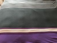 Bettbezug neuwertig lila/grau Saarland - Überherrn Vorschau