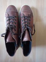 Semler Leder Damenschuhe Braun Gr. 6 1/2 H (ca. 40) TOP ZUSTAND Düsseldorf - Stadtmitte Vorschau