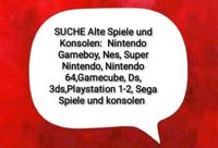 SUCHE Super Nintendo N64 Nes Gameboy Gamecube DS PS1-2 Sega Hessen - Rüsselsheim Vorschau