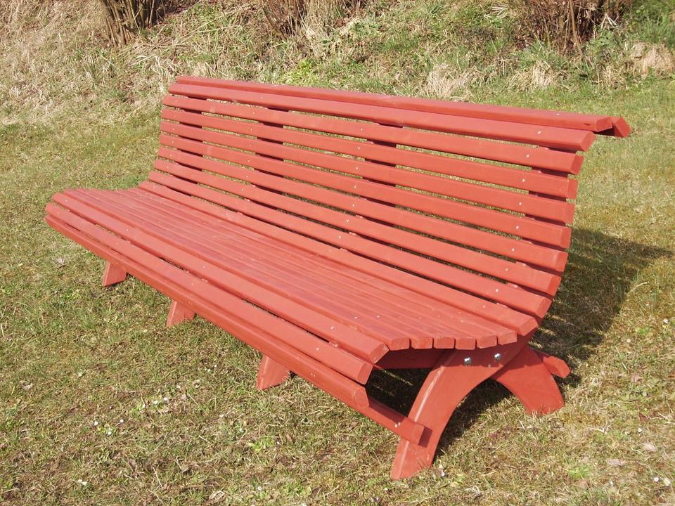 Hausbank Gartenbank Sommerbank Fichte fertig lasiert ca 2,5m in Tyrlaching