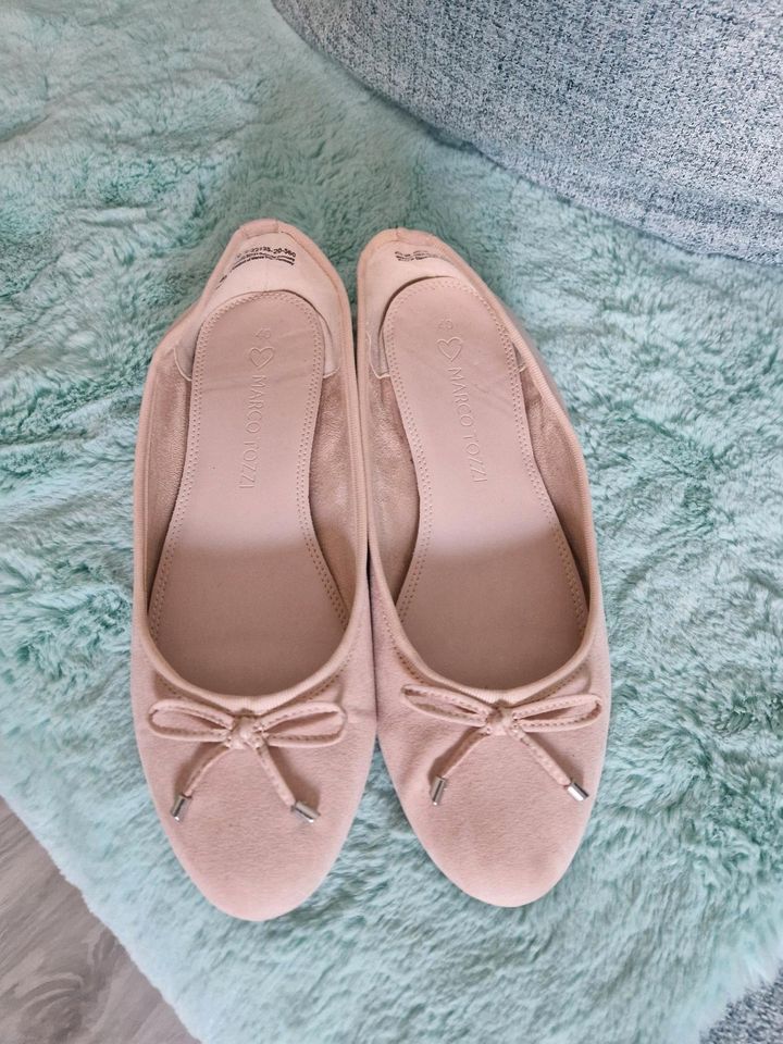 Morco Tozzi rosa Ballerinas gr. 40 in Aschaffenburg