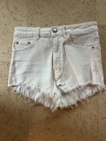 Zara Jeans Short weiß Bayern - Gröbenzell Vorschau