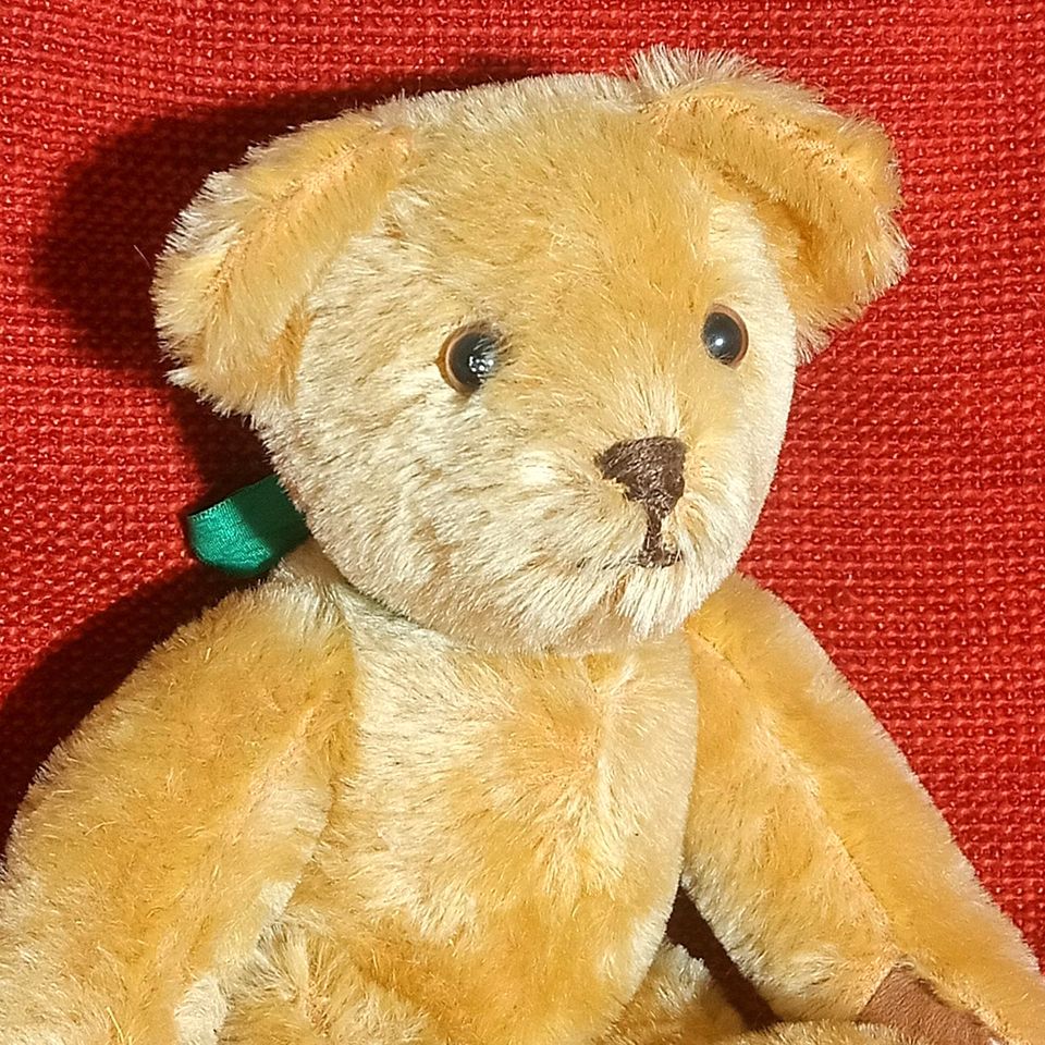 Seltener Künstlerbär Mohair Teddybär 30 cm in Bad Salzuflen