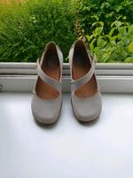 Damen Sommer Schuh Ballerina, Clarks hellgrau mit gelb gr. 39 Rostock - Kröpeliner-Tor-Vorstadt Vorschau