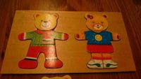 Steckpuzzle Teddybär Holz, Puzzle Teddy, Holzpuzzel, Motorik Schleswig-Holstein - Glinde Vorschau