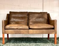 Borge Mogensen Fredericia 2208 Vintage Danish Leder-60er Sofa Wandsbek - Hamburg Rahlstedt Vorschau