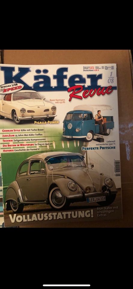 Diverse VW Classic Magazine und Käfer Revue Anzeige 2 in Holtgast