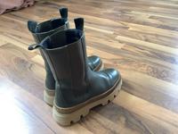 Marc O’Polo Stiefelette Damen Ancle Boots Booties Gr. 39, grün Baden-Württemberg - Wiesloch Vorschau