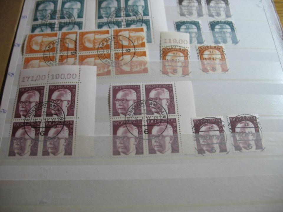 Briefmarken BRD-Berlin Heinemann VB mit Versandstellenstempel in Konstanz