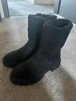 Damen Stiefel Winterstiefel Teddy all Black Niedersachsen - Isenbüttel Vorschau