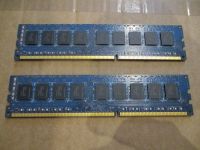 8GB Kit 2x4GB PC3 10600E Hynix HMT351U7BFR8C ECC Server RAM Sachsen - Niederfrohna Vorschau