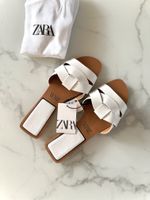 Zara Sandalen weiss Gr 38 NEU Hessen - Kassel Vorschau