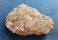 Grüner Florit mit glitzernden Quarz- Kristallen Edelstein Mineral Bayern - Tännesberg Vorschau