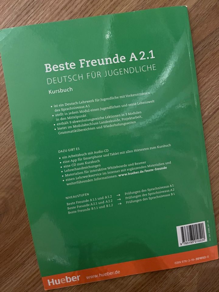 Beste Freunde Kursbuch A.2.1 in Grünhainichen