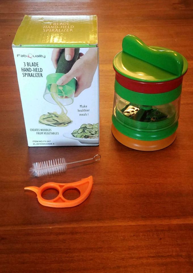 Spiralizer, Spaghetti, Fettuccine, Ribbon Cut, NEU in Otzberg