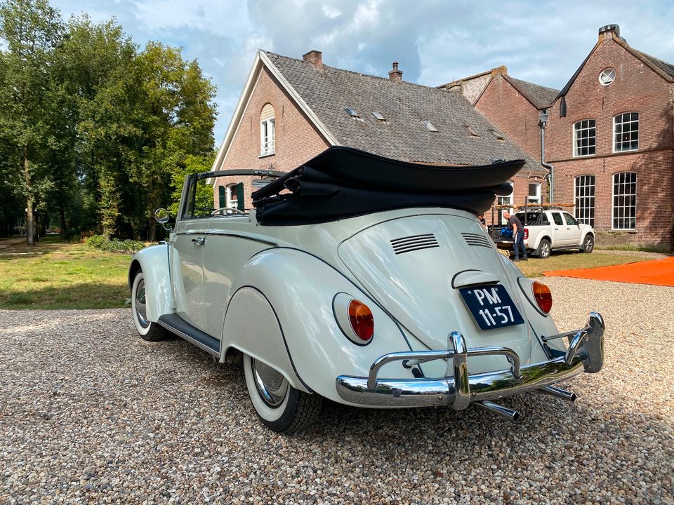 Hochzeitsauto Oldtimer Käfer cabrio 1965 Mieten kevermobiel in Bad Bentheim