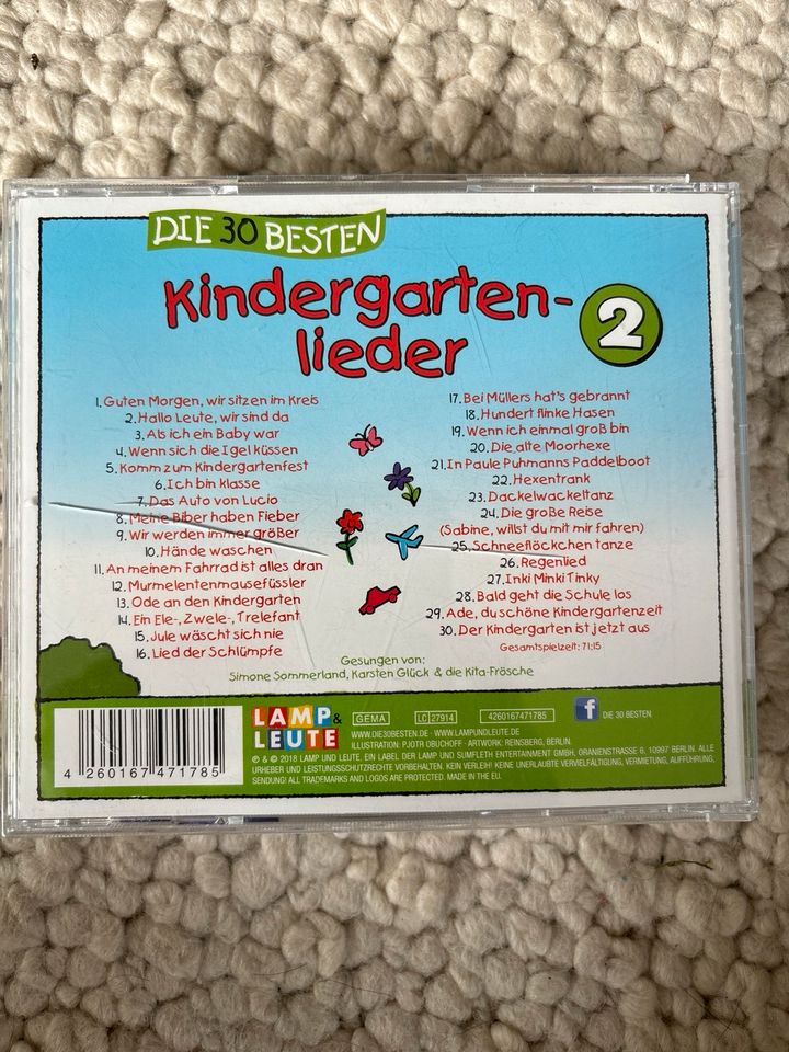 Kinderlieder und Eiskönigin CDs "Die 30 Besten" in Grünwald