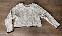 Zara schöner Strick Pullover Pulli Langarm Damen Creme Gr. 36 Bayern - Gilching Vorschau