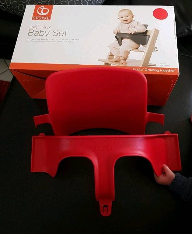 Stokke Tripp Trapp Baby Set rot V3 in Rheinland-Pfalz - Grünstadt |  Hochstuhl gebraucht kaufen | eBay Kleinanzeigen ist jetzt Kleinanzeigen