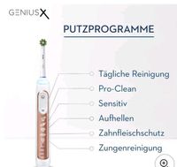 Oral-B Genius X Elektrische Zahnbürste, Rosegold Baden-Württemberg - Remseck am Neckar Vorschau