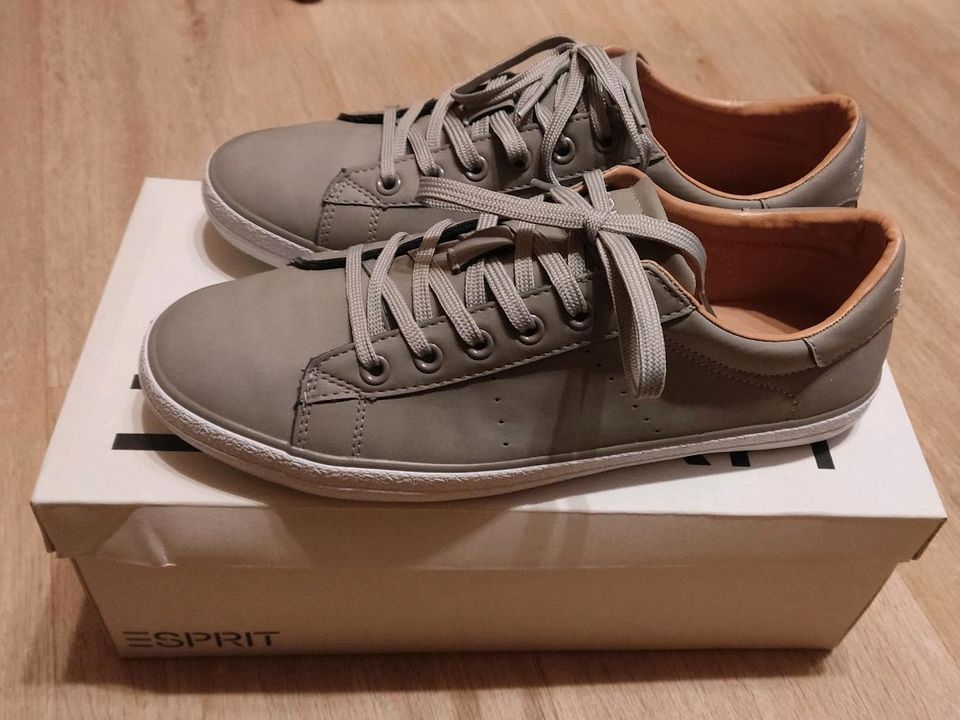 Sneaker, Esprit, grau, Gr. 38, NEU mit Karton 49,99 Euro in Mönchberg