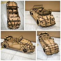 VW Käfer Cabrio, 3D-Puzzle Thüringen - Ichtershausen Vorschau