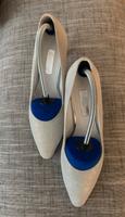 Elegante Schuhe in silber/graufarbig, Größe 6 Bayern - Mainburg Vorschau