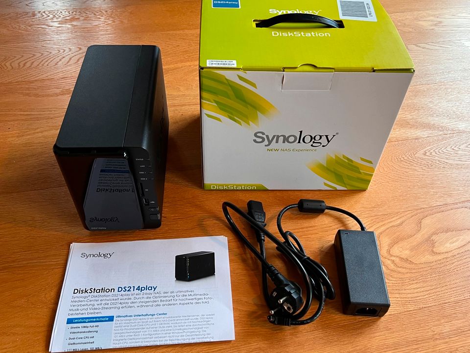 SYNOLOGY NAS DS 214play Disk Station Cloud Server TOP in Borstel-Hohenraden