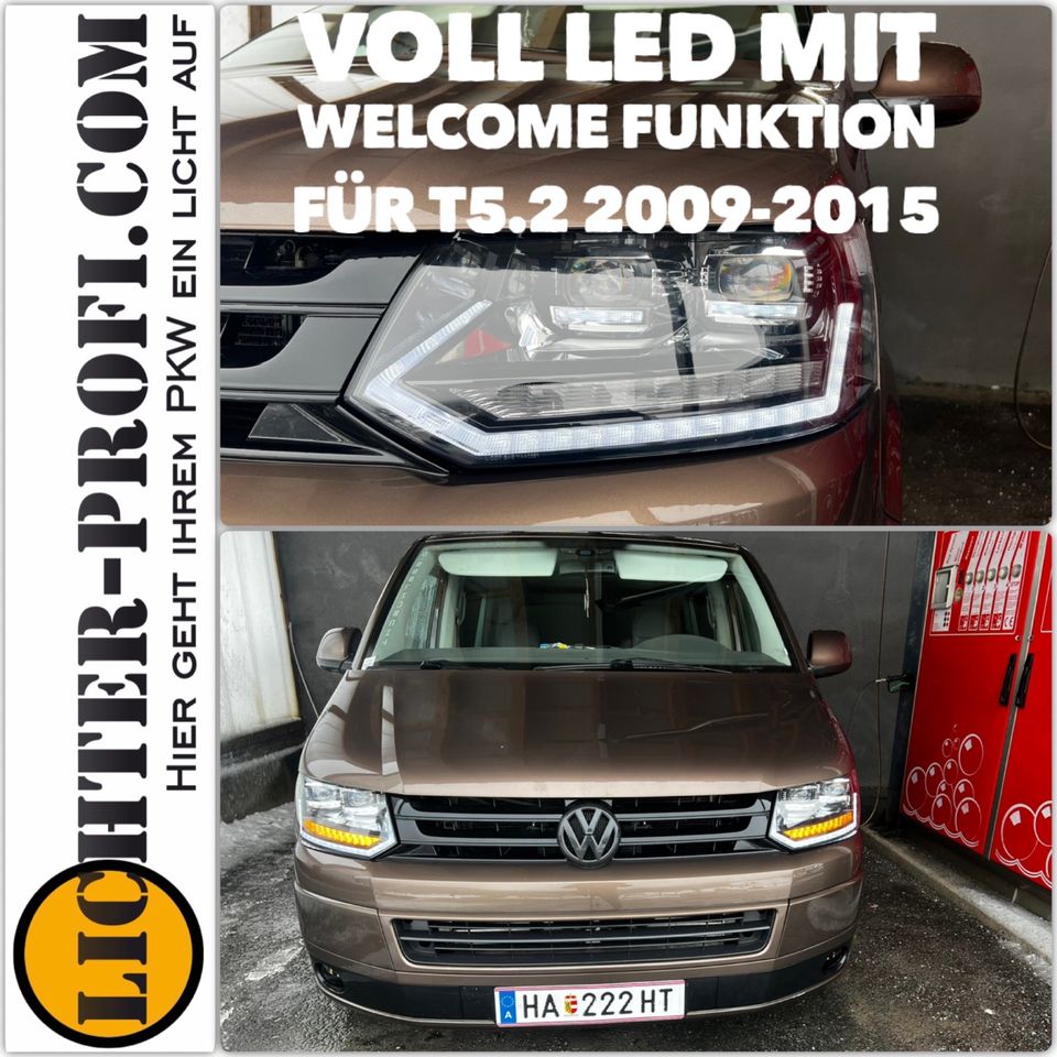 VOLL LED Tagfahrlicht Scheinwerfer für VW T5 Bus (Facelift) 10-15 in Hessen  - Calden | Tuning & Styling Anzeigen | eBay Kleinanzeigen ist jetzt  Kleinanzeigen