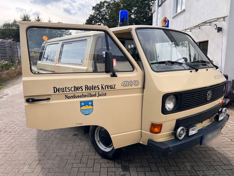 VW T3 Syncro Krankenwagen im Original Zustand WBX 79000km in Kierspe