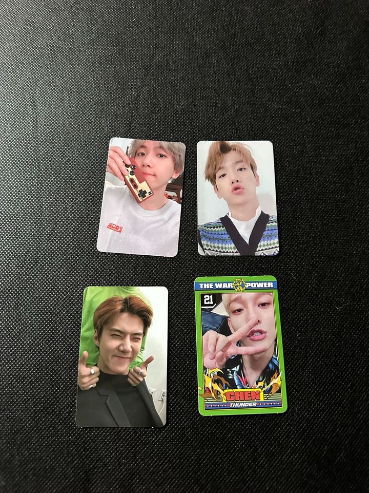 Exo photocards in Selm