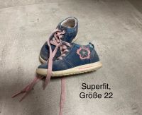 Schuhe blau rosa Superfit Größe 22 Nordrhein-Westfalen - Heiden Vorschau