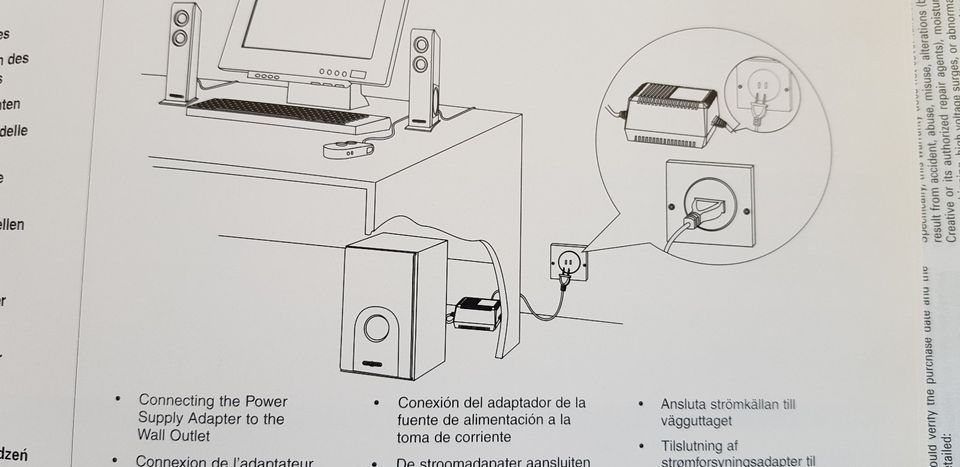 Creative I-Trigue L 3500, Speaker Set PC 2.1 sehr guter Zustand ! in Plön 