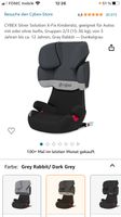 Kindersitz Cybex Solution x-fix 3-12 Jahre mit isofix Dresden - Großzschachwitz Vorschau