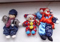 Sammlungsauflösung 3 kleine Clowns Harlekin Puppen Nordrhein-Westfalen - Senden Vorschau