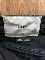 H&M Jeans „Loose“, Gr. 28/30, schwarz Bayern - Aschaffenburg Vorschau