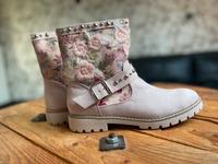 Romantische Boots mit Blumenstickerei | NEU | Gr. 41 Nordrhein-Westfalen - Willich Vorschau