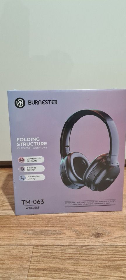 Burnester Kopfhörer TM-063 Wireless, NEU + OVP in Hannover