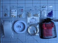 diy Schmuck Set, Ohrstecker, Ohrhänger,Perlen,Kappen,Draht,Beutel Stuttgart - Stammheim Vorschau