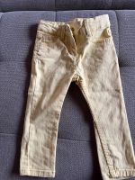 Gelbe Jeans/Hose 86/92 selten getragen für 3€ Rheinland-Pfalz - Mommenheim Vorschau