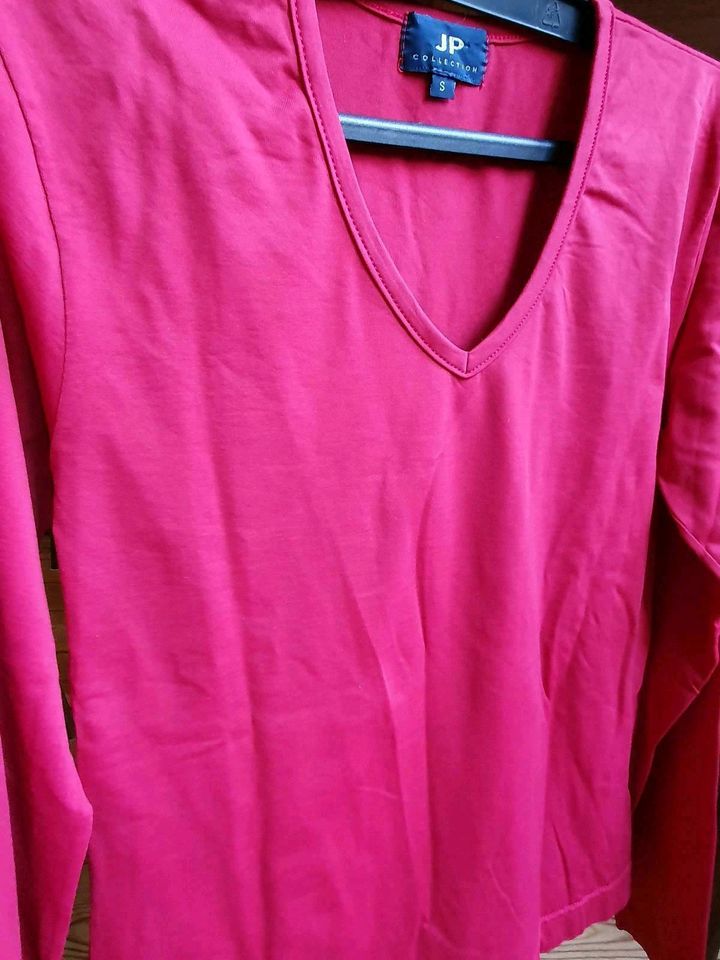 JP Langarm Shirt dünn dunkelrot Gr. S 1,50 € in Fürstenwalde (Spree)