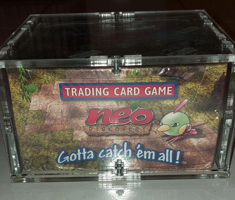 NEO DISCOVERY ENTDECKUNG  1. EDITION Booster Box Display Pokemon in Vinningen