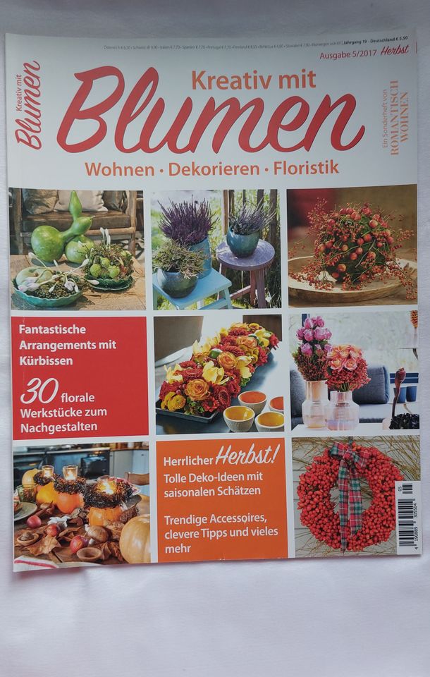 Floristik Zeitschrift "Kreativ mit Blumen"  42 Stück, 2. Anzeige in Weiden (Oberpfalz)