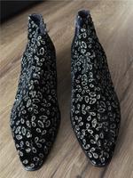 Schuhe Stiefeletten Casadei schwarz Gold Gr. 39 Neu Innenstadt - Poll Vorschau