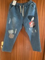 Jeans mit Motiven Größe XL Leipzig - Kleinzschocher Vorschau