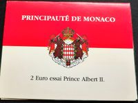 Monaco 2 Euro Essai Prince Albert II 2005 Münze Limitiert selten Hessen - Braunfels Vorschau