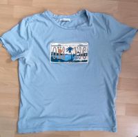 Pull & Bear Shirt M/L, BW 52 cm, graublau Frankfurt am Main - Nordend Vorschau