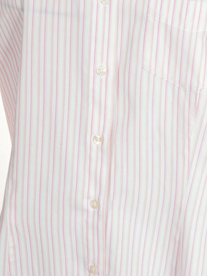 ORIGINAL *RALPH LAUREN* DAMEN BLUSE GR. 38 *ROSA* GESTREIFT in Reit im Winkl