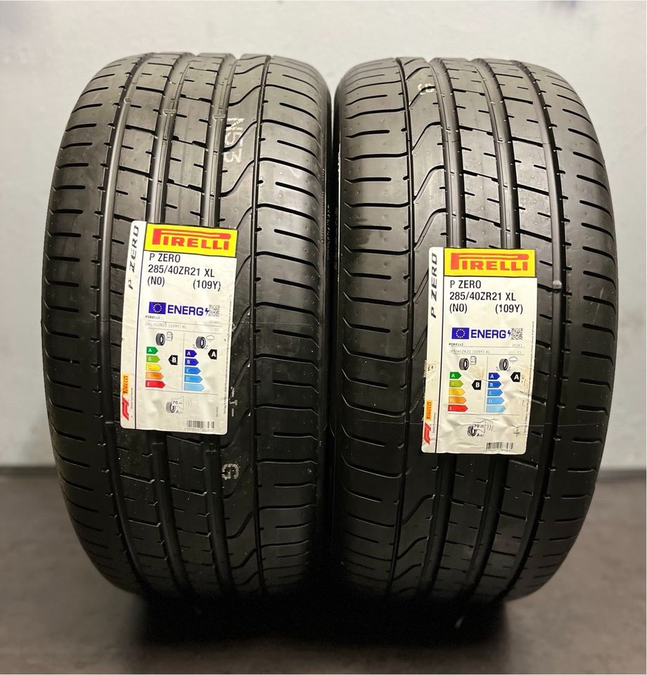 Neu! 2x Sommerreifen 285/40 R21 109Y Pirelli P Zero N0 in Düsseldorf